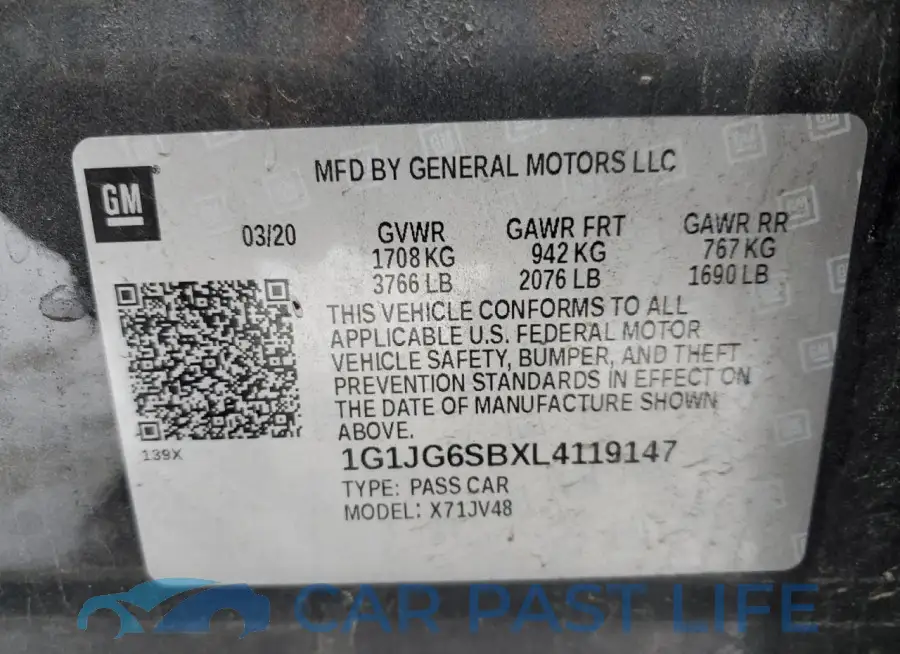 1G1JG6SBXL4119147# 13