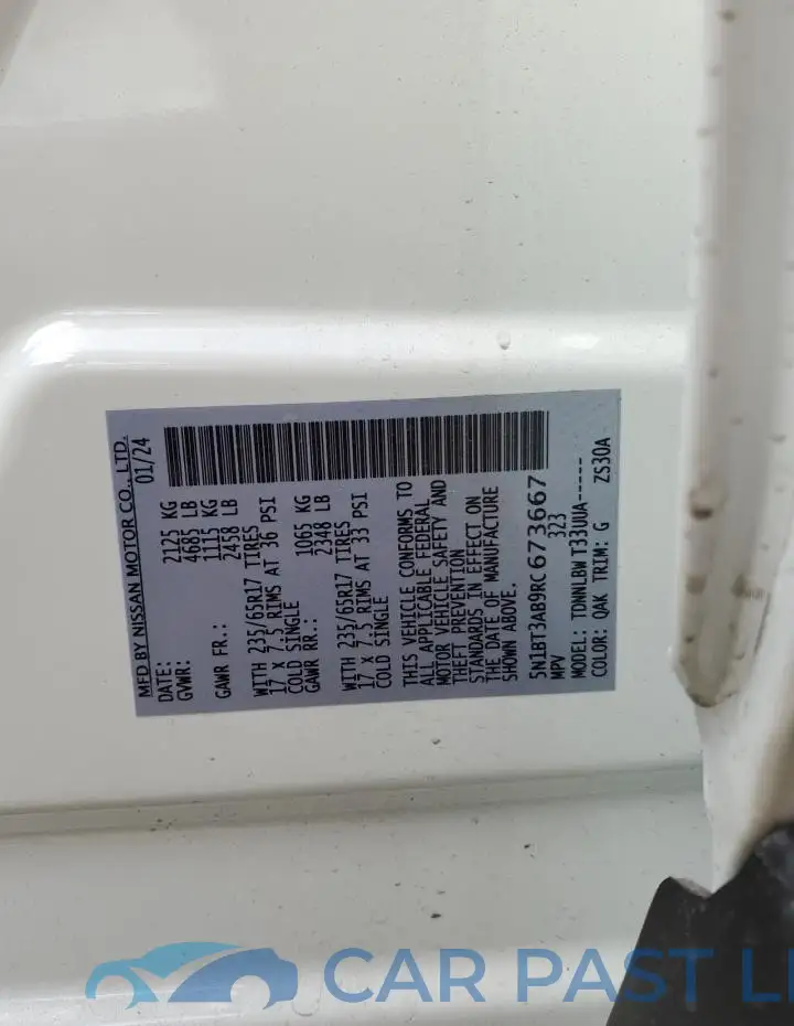 5N1BT3AB9RC673667# 12