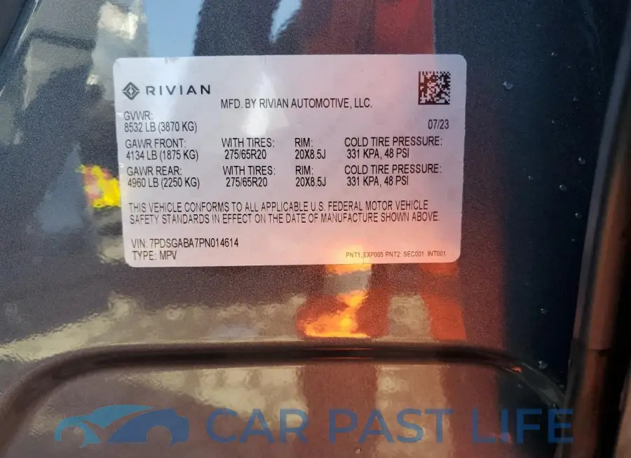7PDSGABA7PN014614# 13