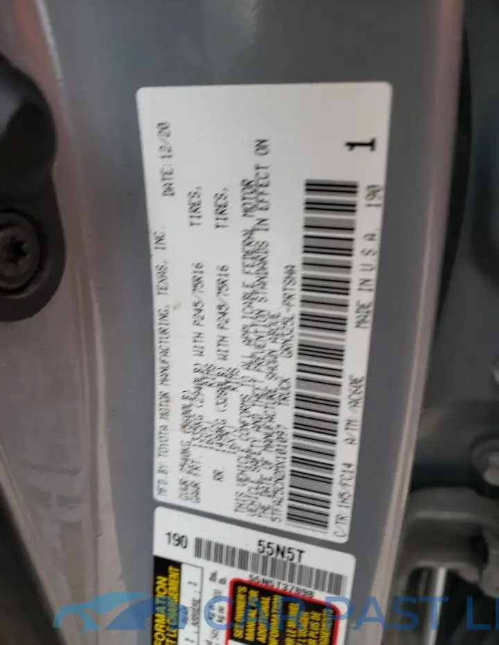5TFAZ5CN2MX101097# 12