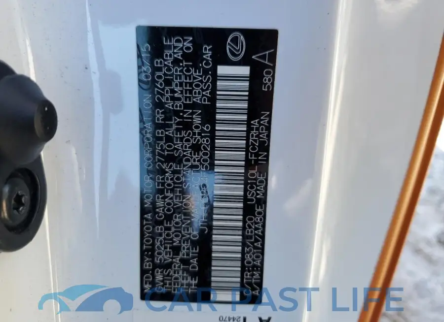 JTHHP5BC4F5002816# 12