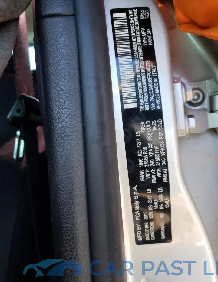 ZACCJAAH8FPC45278# 13