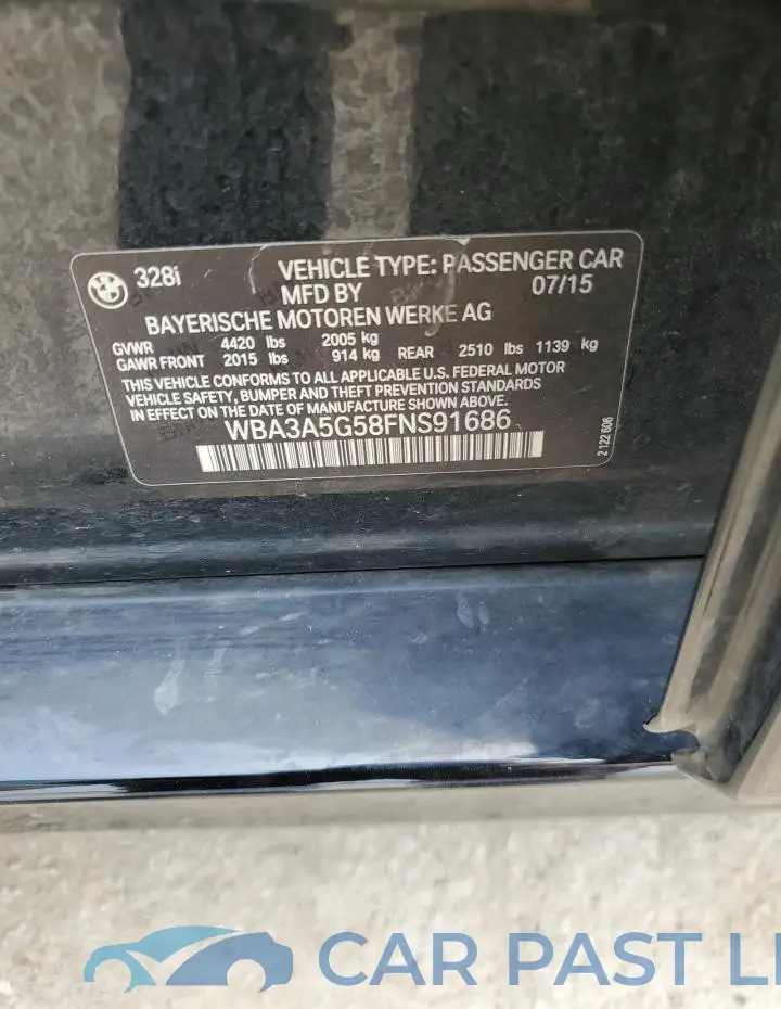 WBA3A5G58FNS91686# 12