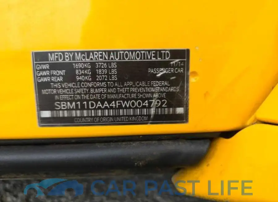 SBM11DAA4FW004792# 10