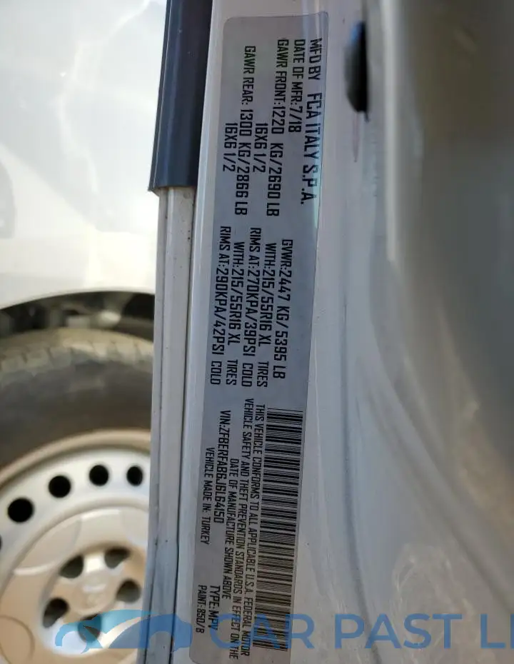 ZFBERFAB6J6L64150# 13