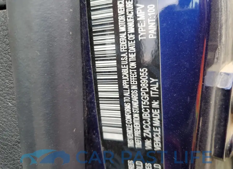 ZACCJBCT5GPD89055# 12