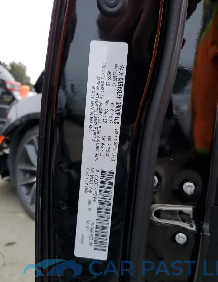2C3CDXCT3FH731806# 13