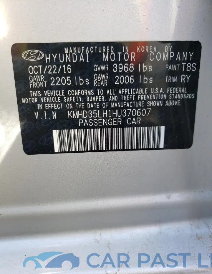 KMHD35LH1HU370607# 13