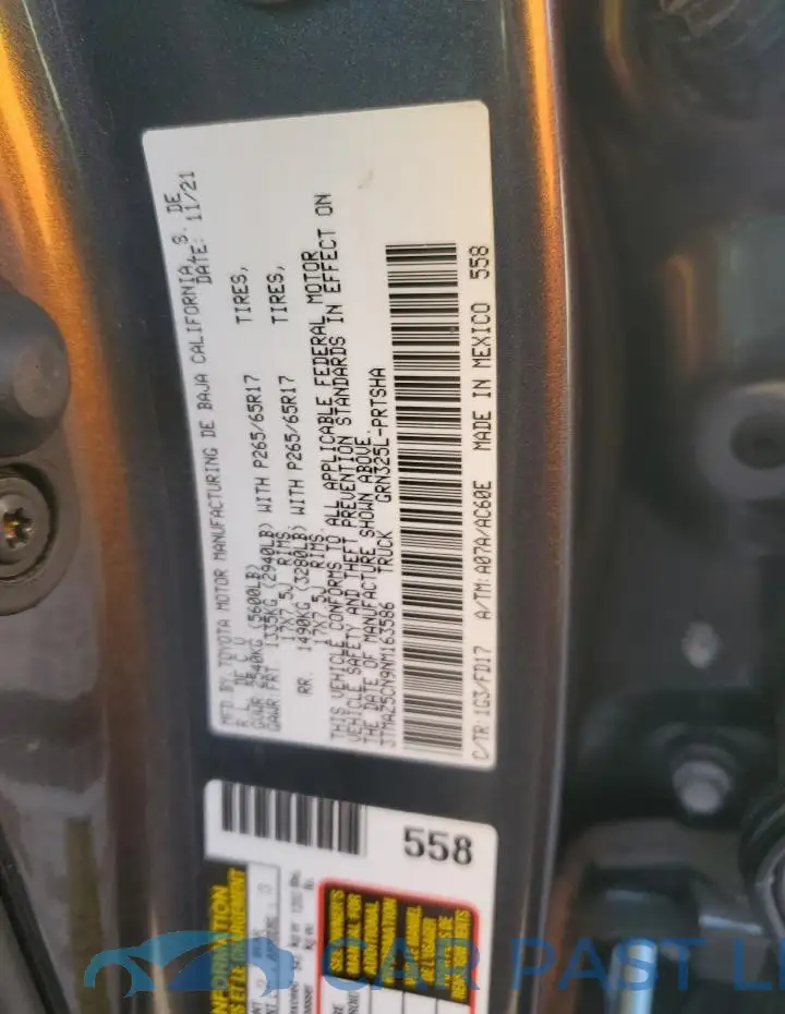 3TMAZ5CN9NM163586# 12