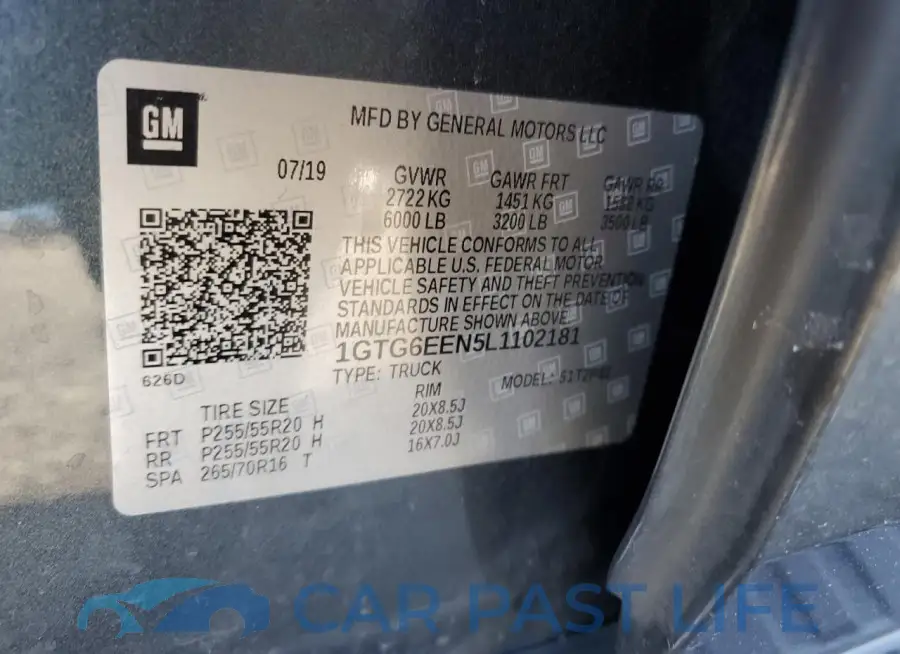 1GTG6EEN5L1102181# 12