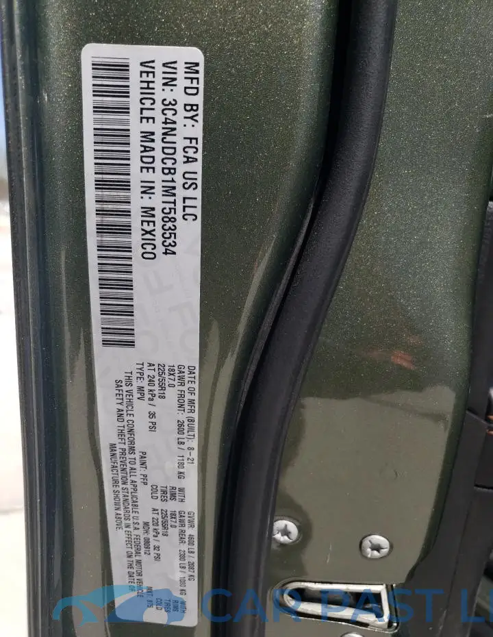 3C4NJDCB1MT583534# 13