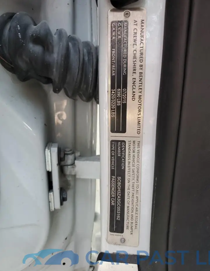 SCBGH3ZA3GC053162# 12