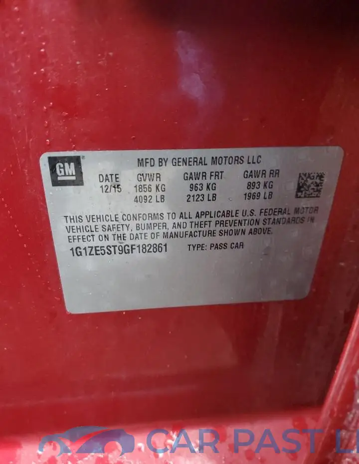 1G1ZE5ST9GF182861# 12