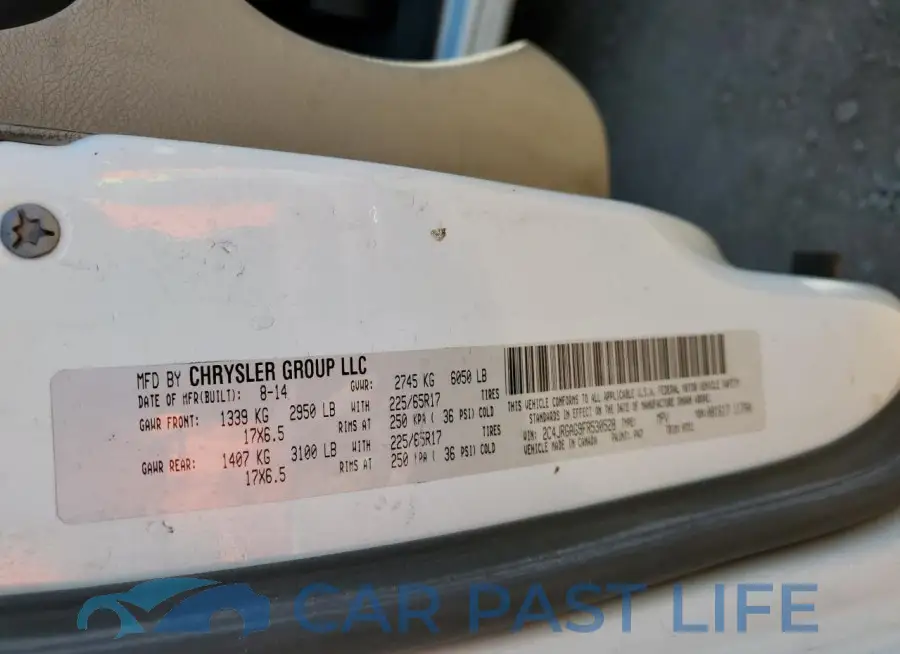 2C4JRGAG9FR530528# 12