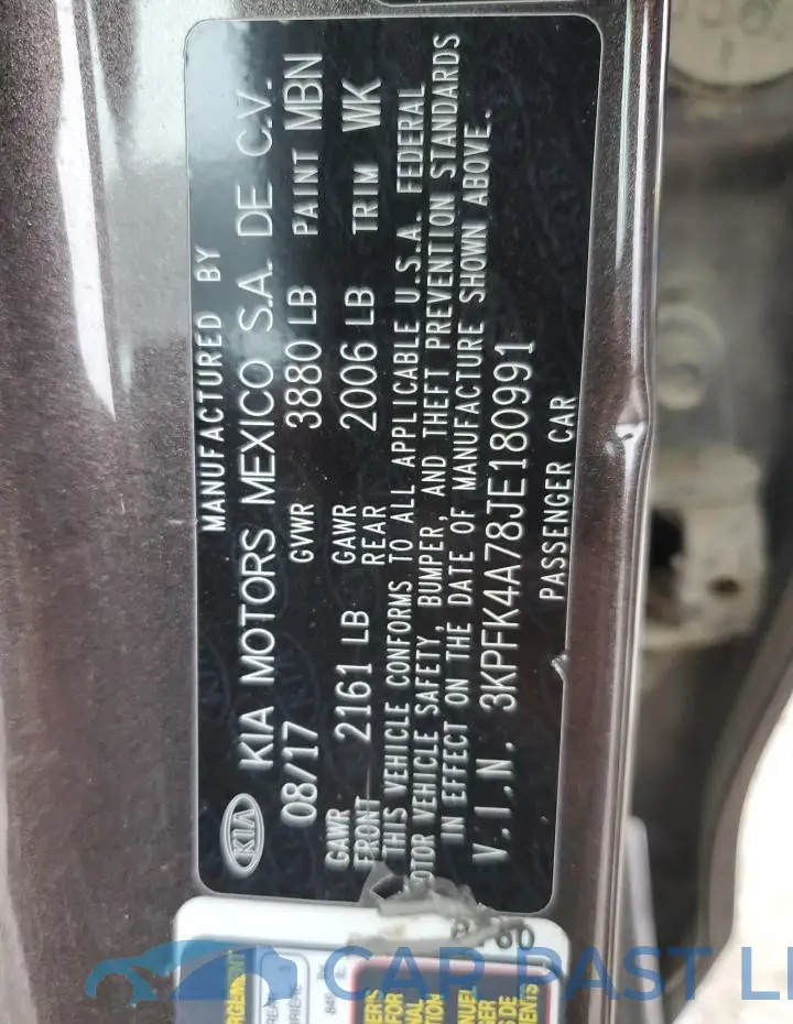 3KPFK4A78JE180991# 12
