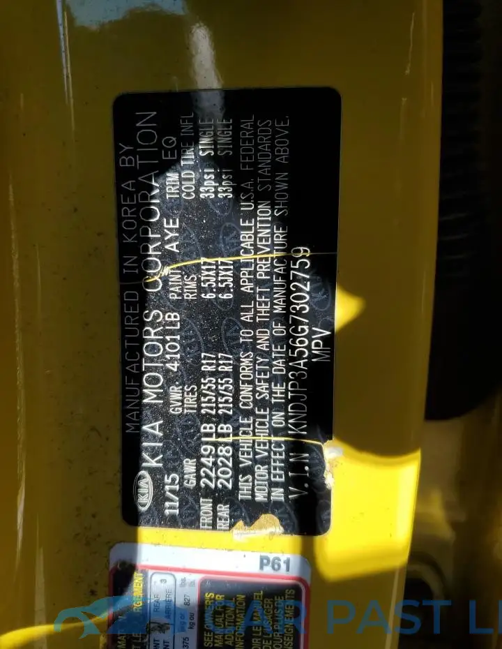 KNDJP3A56G7302759# 12