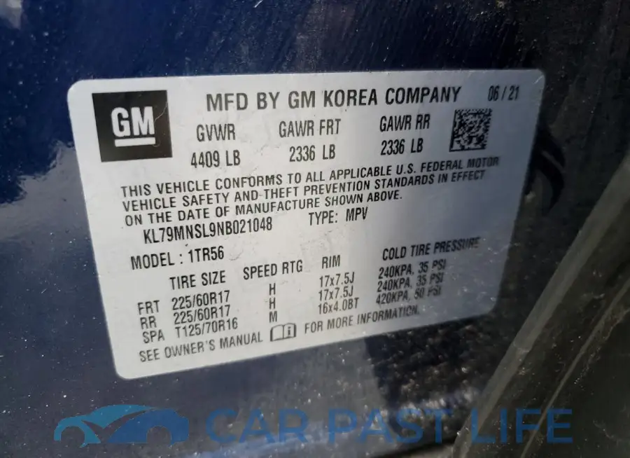 KL79MNSL9NB021048# 13