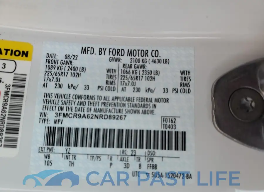 3FMCR9A62NRD89267# 14