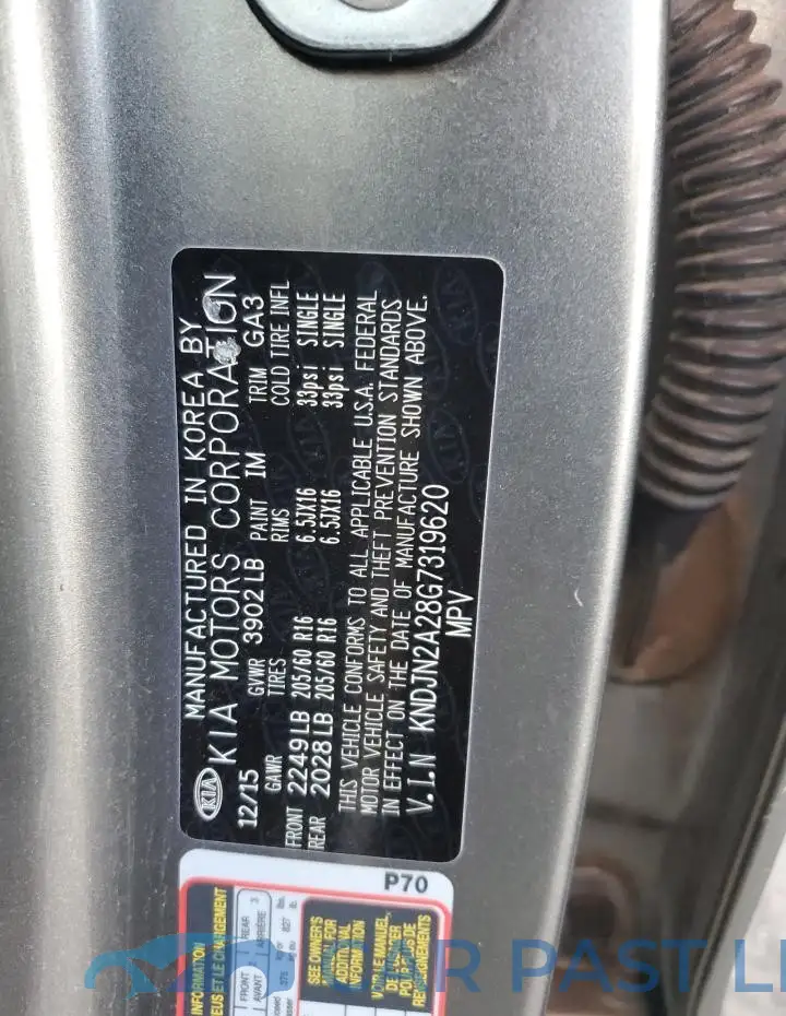 KNDJN2A28G7319620# 12