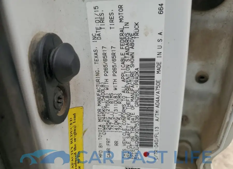 5TFJU4GN8FX075336# 13