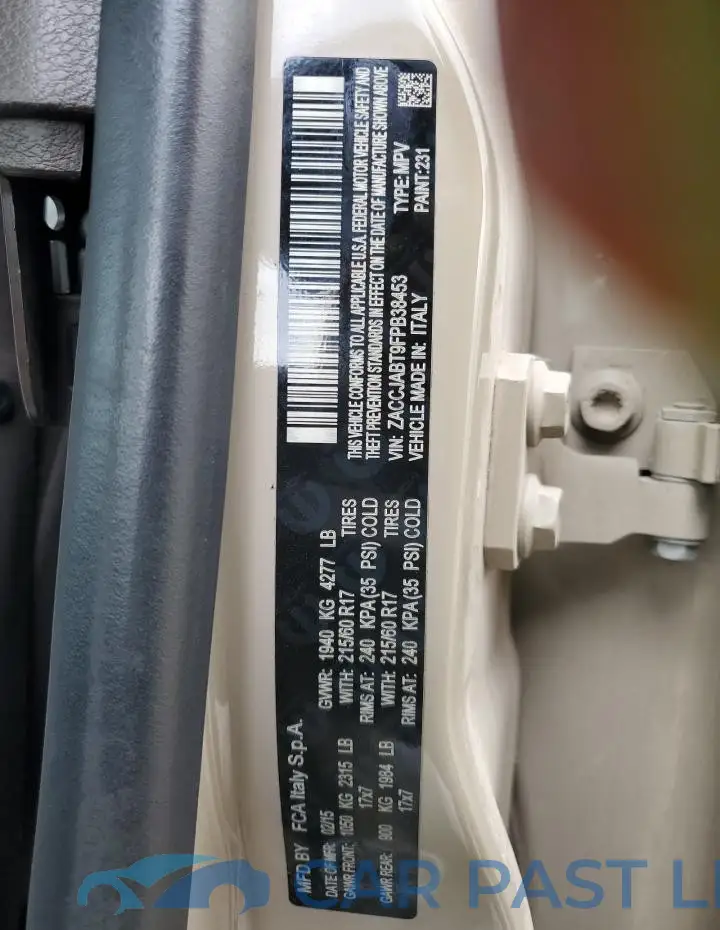 ZACCJABT9FPB38453# 13
