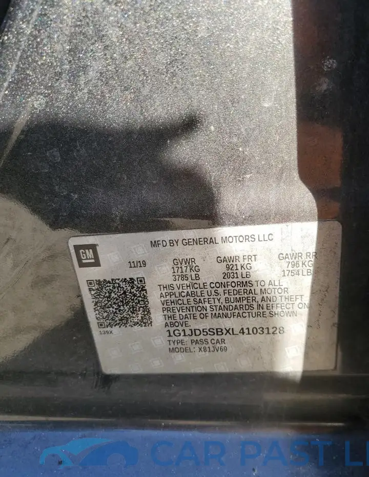 1G1JD5SBXL4103128# 12