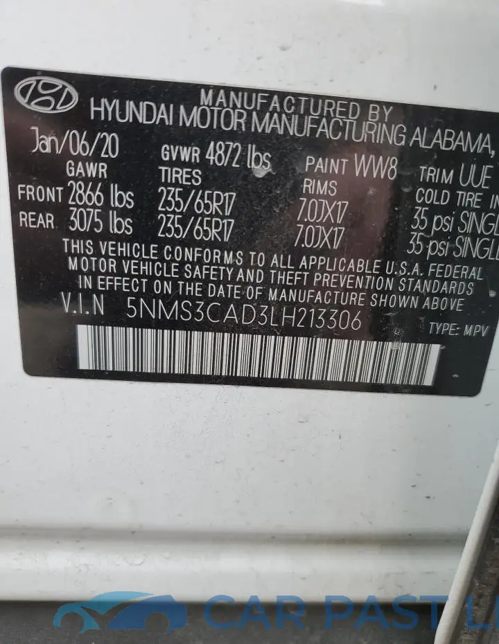 5NMS3CAD3LH213306# 12