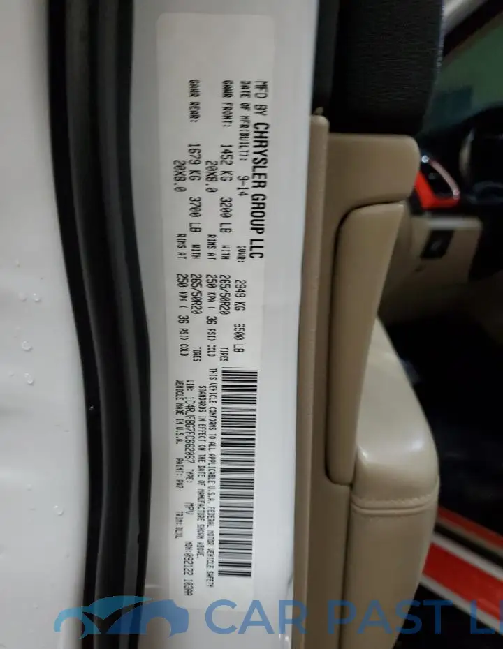 1C4RJFBG7FC662067# 14