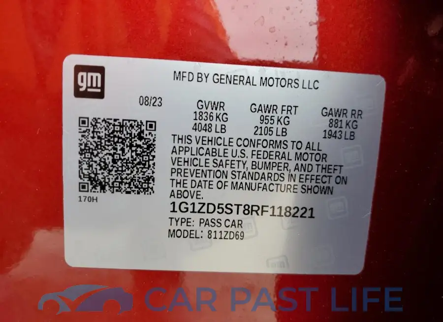 1G1ZD5ST8RF118221# 13