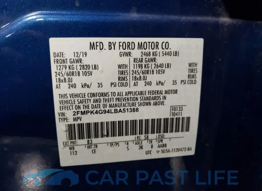 2FMPK4G94LBA51388# 12