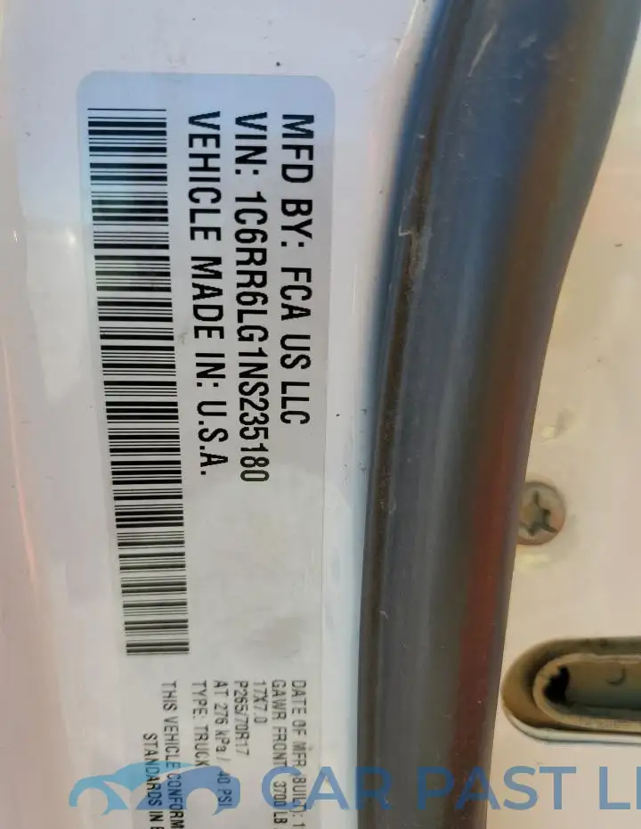1C6RR6LG1NS235180# 13