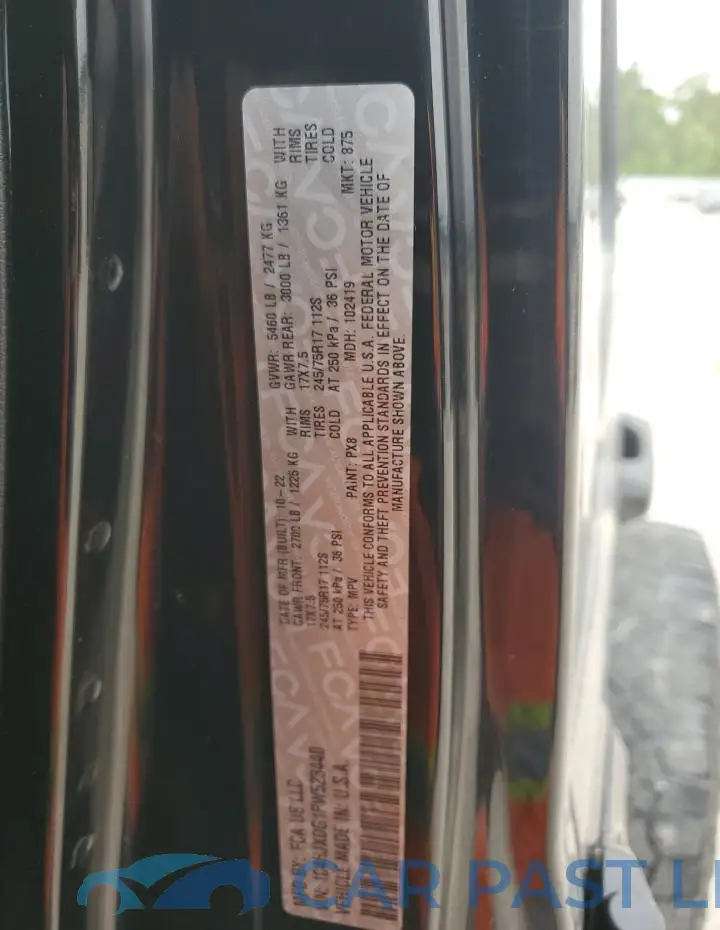 1C4HJXDG1PW523440# 12