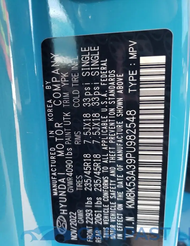 KM8K53A39PU982548# 13