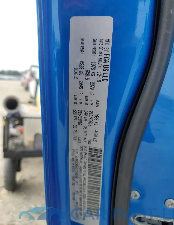 3C4NJCAB7LT170240# 13