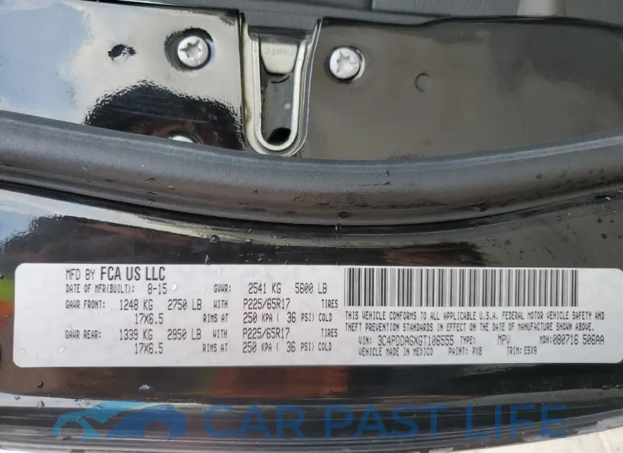 3C4PDDAGXGT106555# 14