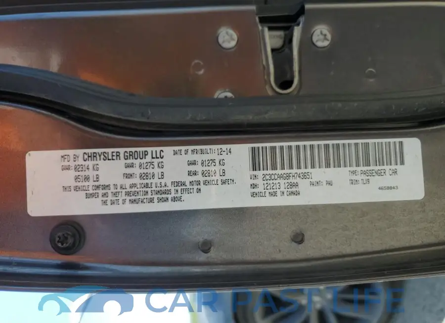 2C3CCAAG8FH743651# 13