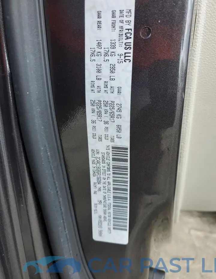 2C4RC1BG8GR156284# 13