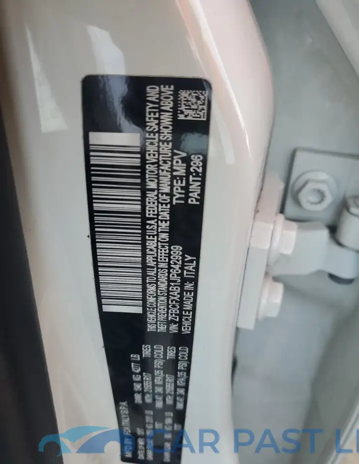 ZFBCFXAB1JP642999# 12