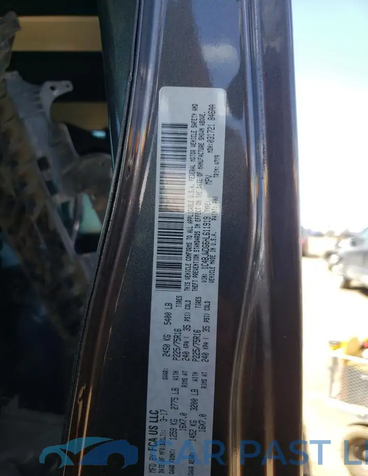 1C4BJWDG6HL611919# 12