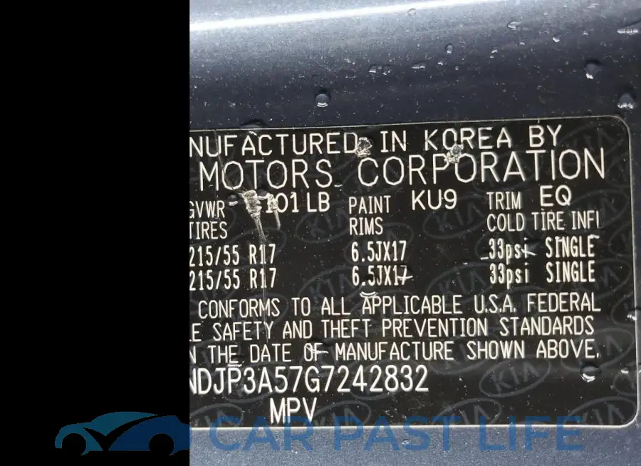 KNDJP3A57G7242832# 12