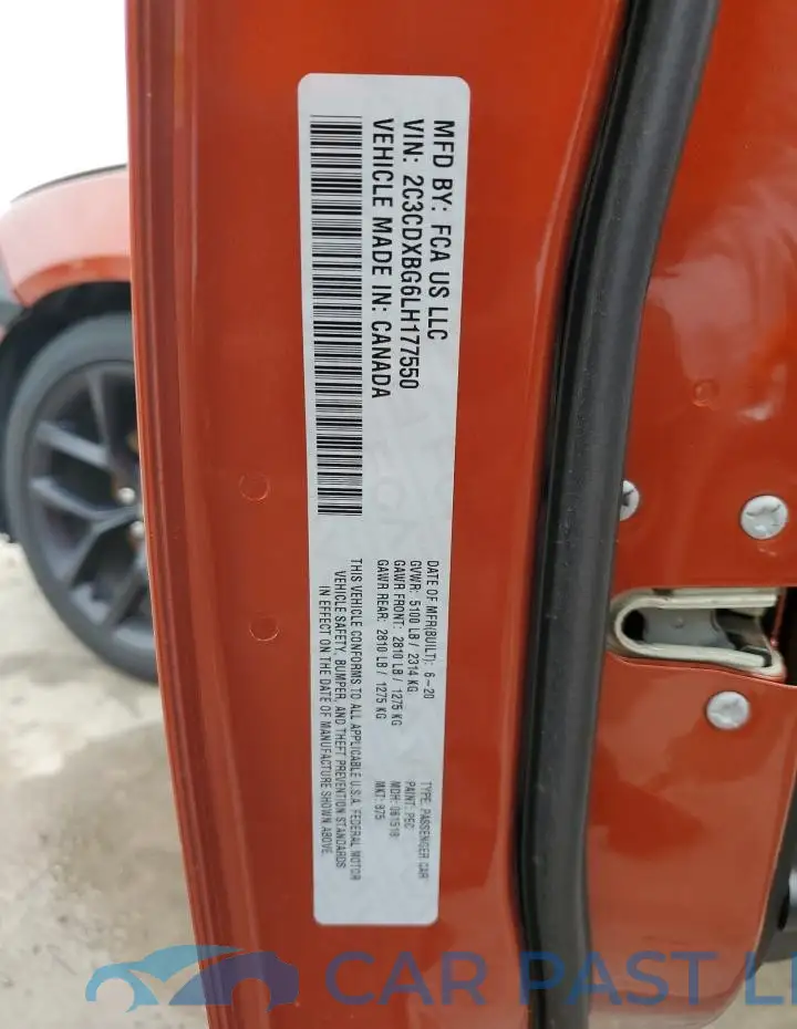 2C3CDXBG6LH177550# 13