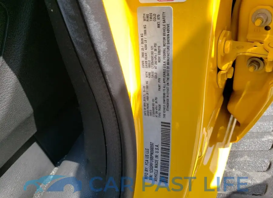 1C6SRFU98PN566597# 12