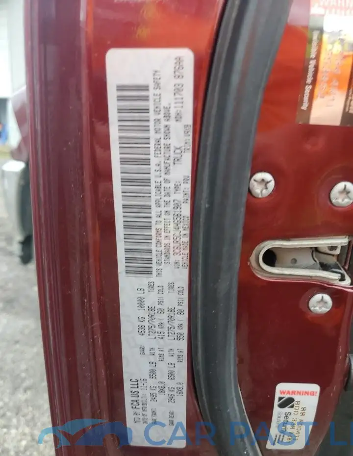 3C6UR5CJ4HG561907# 12