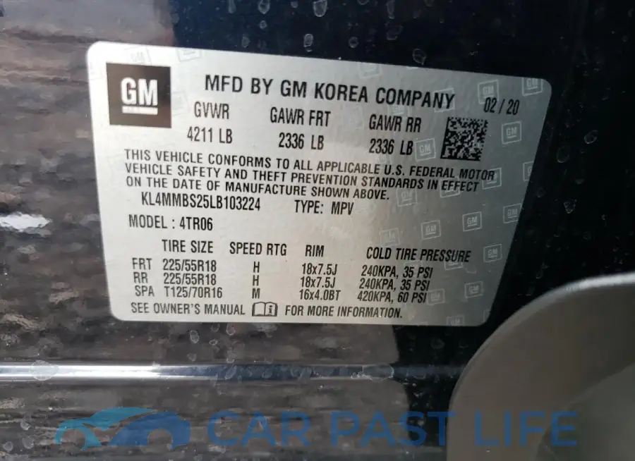 KL4MMBS25LB103224# 14