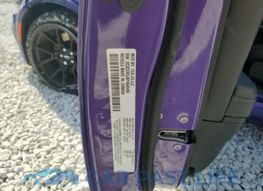 2C3CDXGJ8PH642436# 13