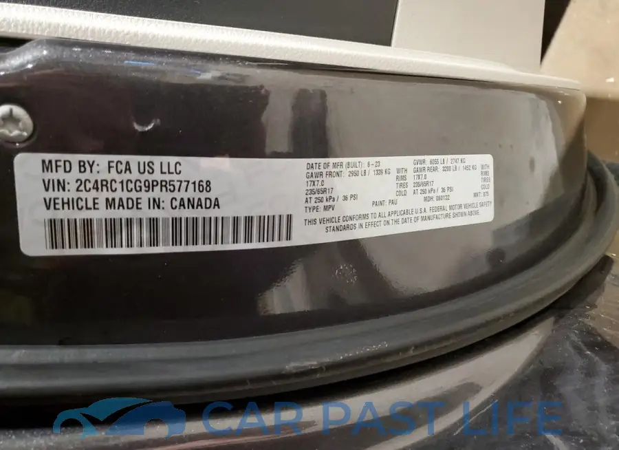 2C4RC1CG9PR577168# 14
