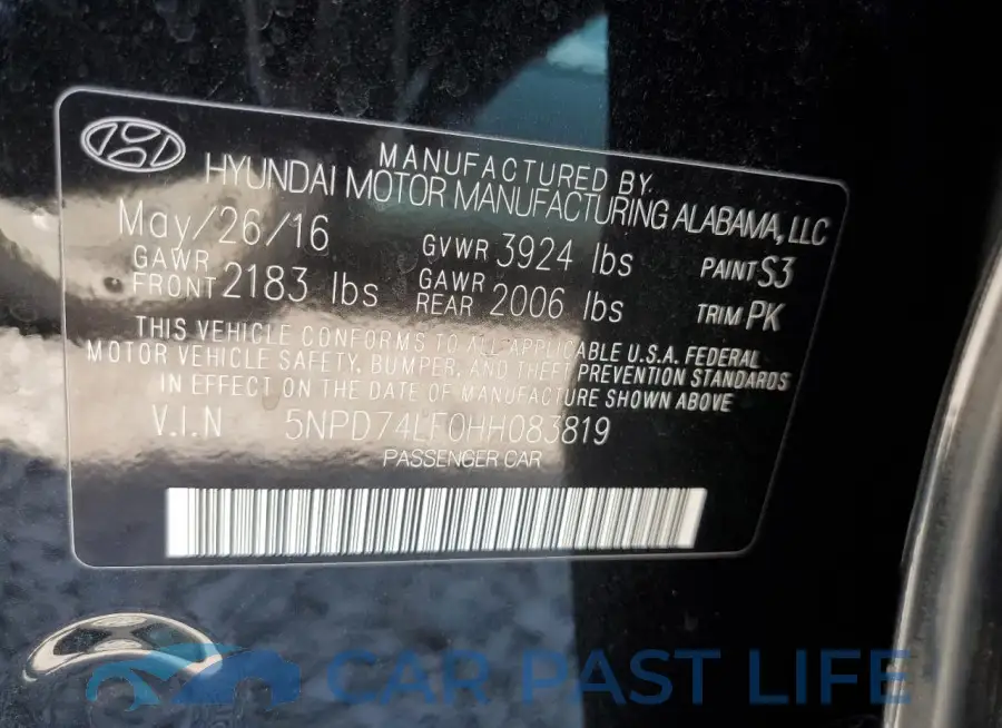 5NPD74LF0HH083819# 13