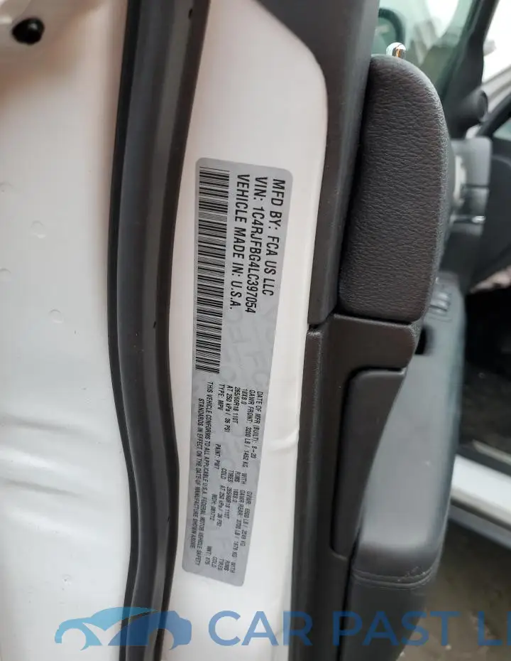 1C4RJFBG4LC397054# 13