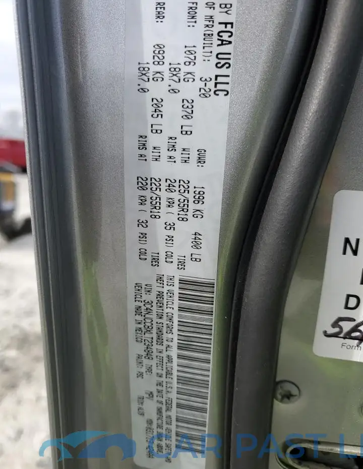 3C4NJCCBXLT234848# 12