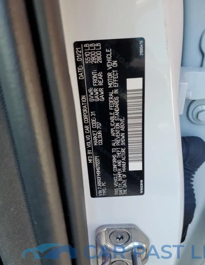 7JRBR0FM9MG112271# 12